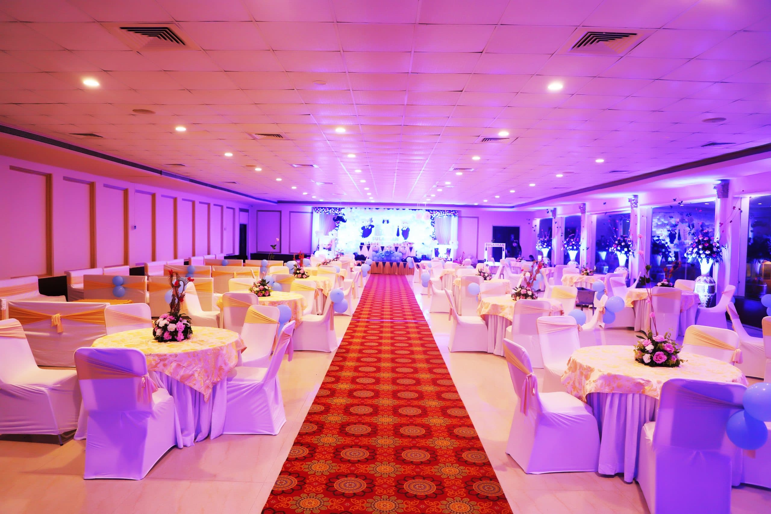 Engagement style decor and stage